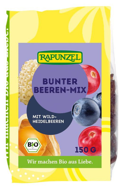 Produktfoto zu Bunter Beeren-Mix 150g