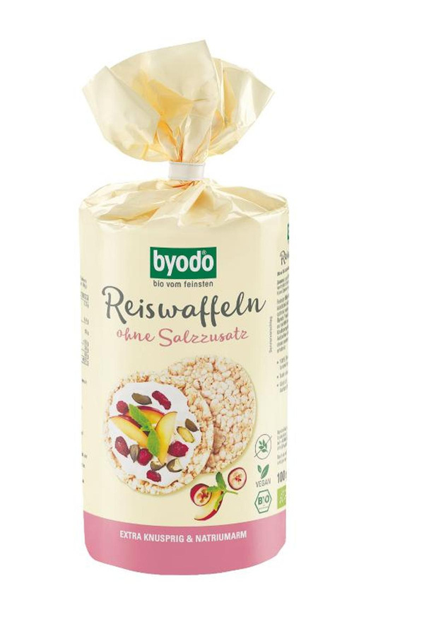 Produktfoto zu VPE 12x1 Reiswaffeln ohne Salz