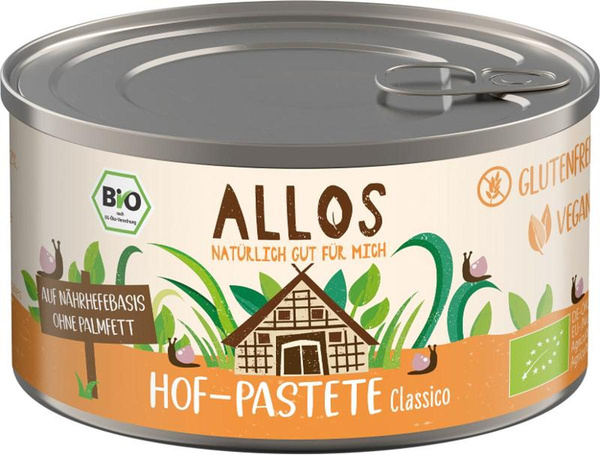 Produktfoto zu Allos Hof Pastete Classico 125 g