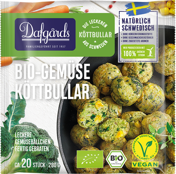 Produktfoto zu vegane Gemüse Köttbullar ca. 20St.