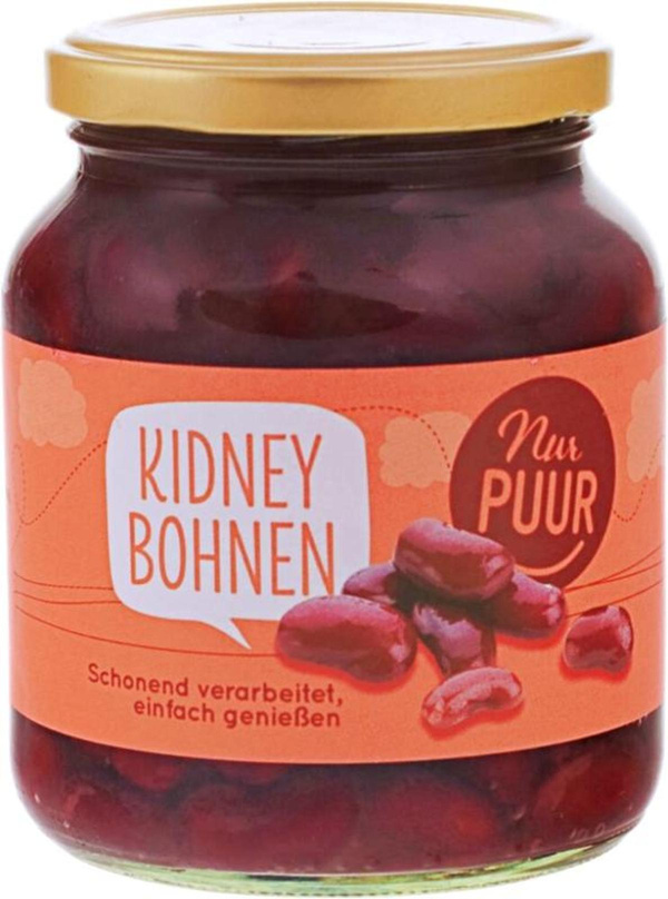 Produktfoto zu Kidneybohnen i.Glas 350g
