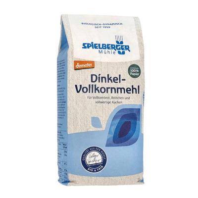 Produktfoto zu Dinkelvollkornmehl 1kg