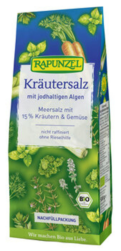 Produktfoto zu Kräutersalz jodiert 500 g NRAP