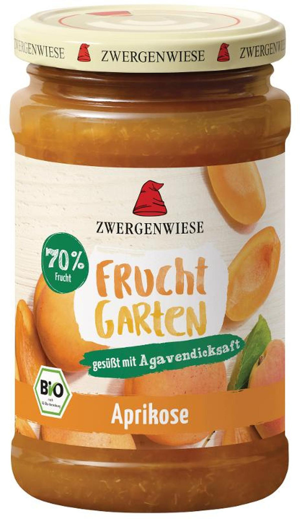 Produktfoto zu Fruchtgarten Aprikose 225g