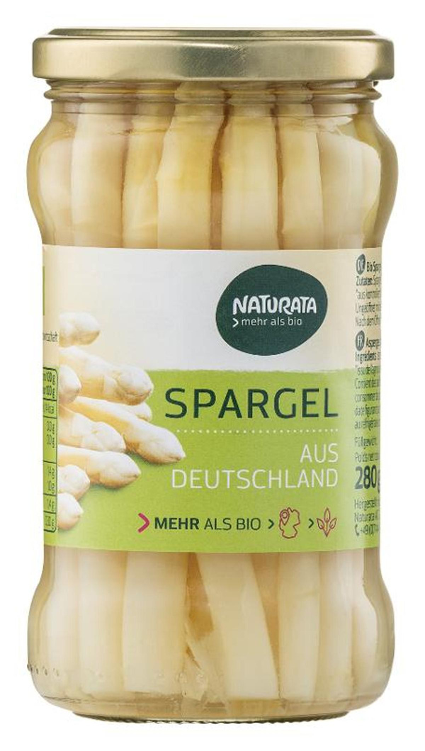 Produktfoto zu Spargel weiß im Glas 280g