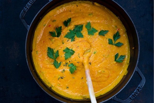 Produktfoto zu Kochbox Kürbiscremesuppe