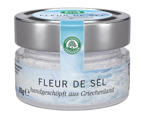 Produktfoto zu Fleur de Sel, im Glas 85g