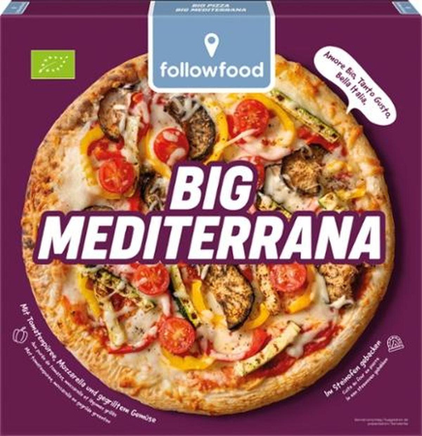 Produktfoto zu Big Pizza Mediterrana 530g