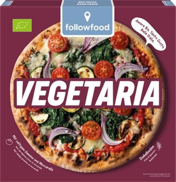 Produktfoto zu Dinkel-Pizza Vegetariana