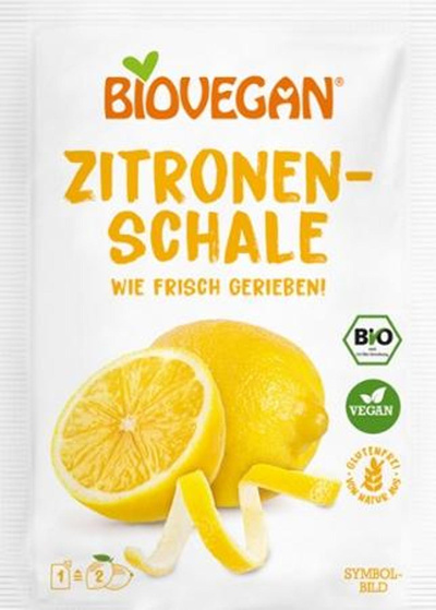 Produktfoto zu Zitronenschale gerieben
