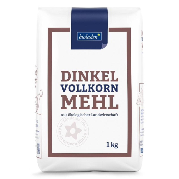 Produktfoto zu VPE 6x1kg Dinkelvollkornmehl