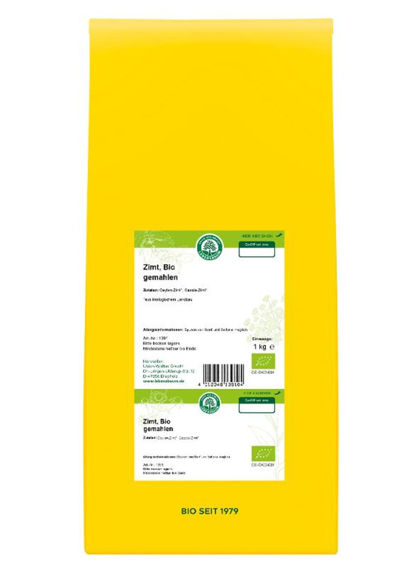Produktfoto zu Zimt Ceylon gemahlen 1kg