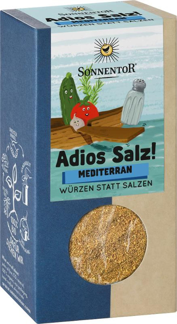 Produktfoto zu Adios Salz! Mediterran 55g