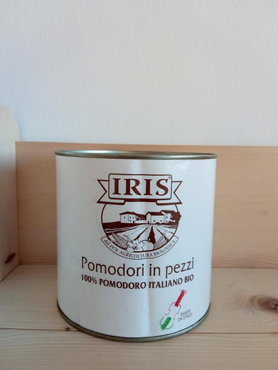 Produktfoto zu Tomaten, gewürfelt 2,5kg