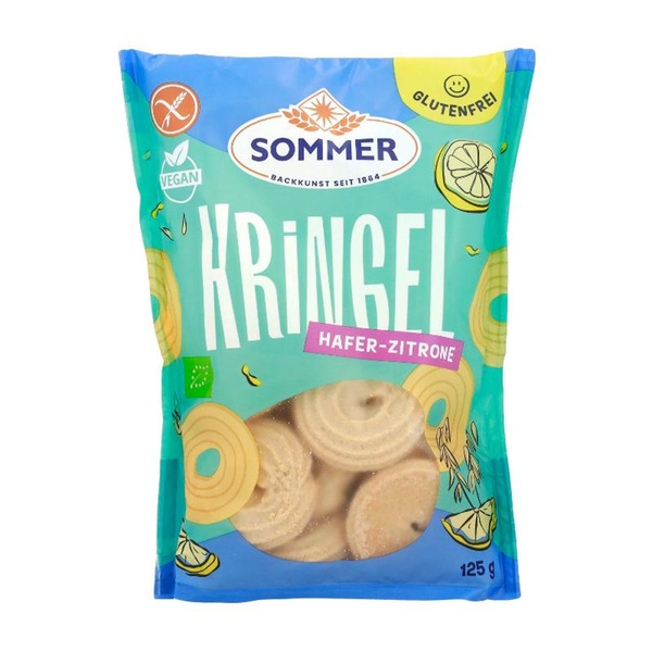 Produktfoto zu Hafer Zitronen Kringel gf