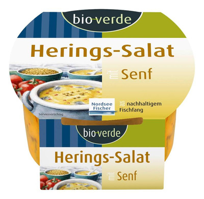 Produktfoto zu Herings-Salat Senf-Marinade 150g