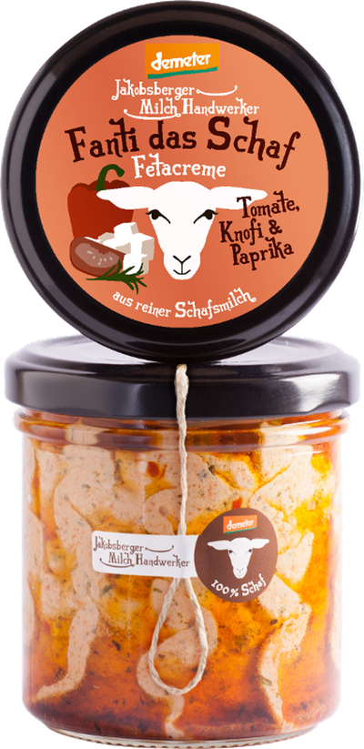 Produktfoto zu Fetacreme mit Paprika 135g