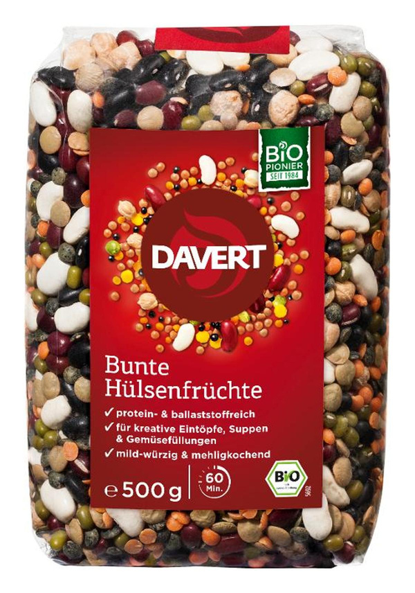 Produktfoto zu Bunte Hülsenfrüchte 500g