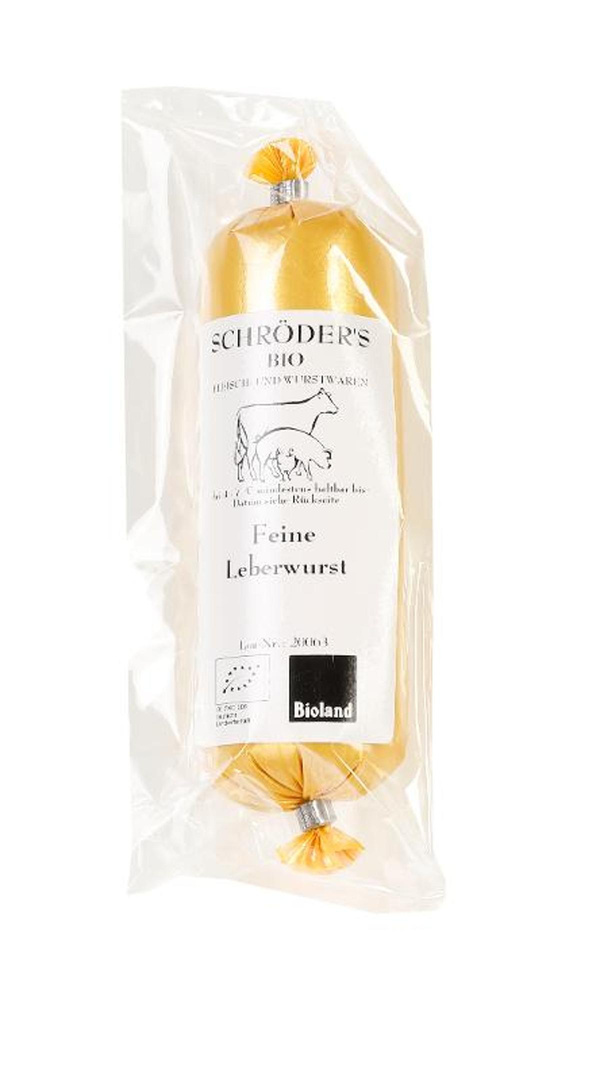 Produktfoto zu Feine Leberwurst 120g