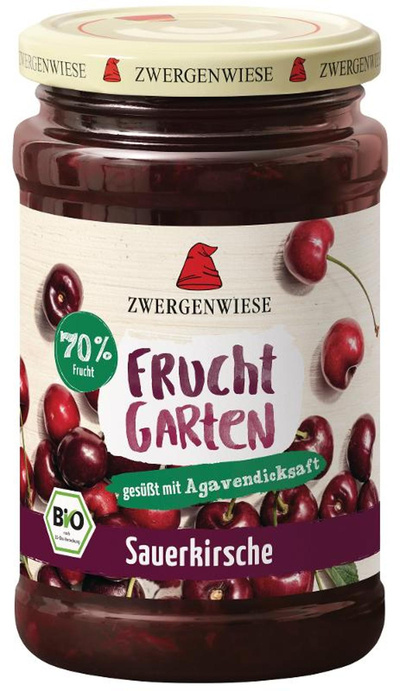 Produktfoto zu VPE 6x225g Fruchtgarten Sauerkirsche
