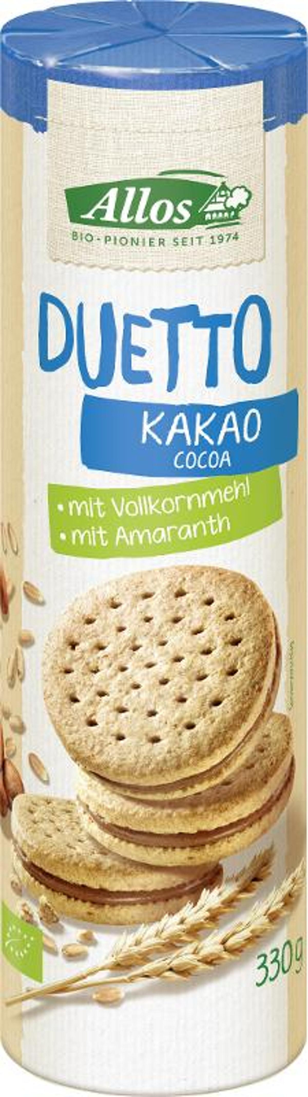 Produktfoto zu Duetto Doppelkekse 330g