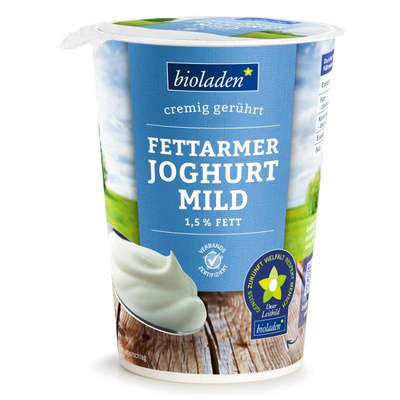 Produktfoto zu b*Joghurt Natur mild 1,5% 500g