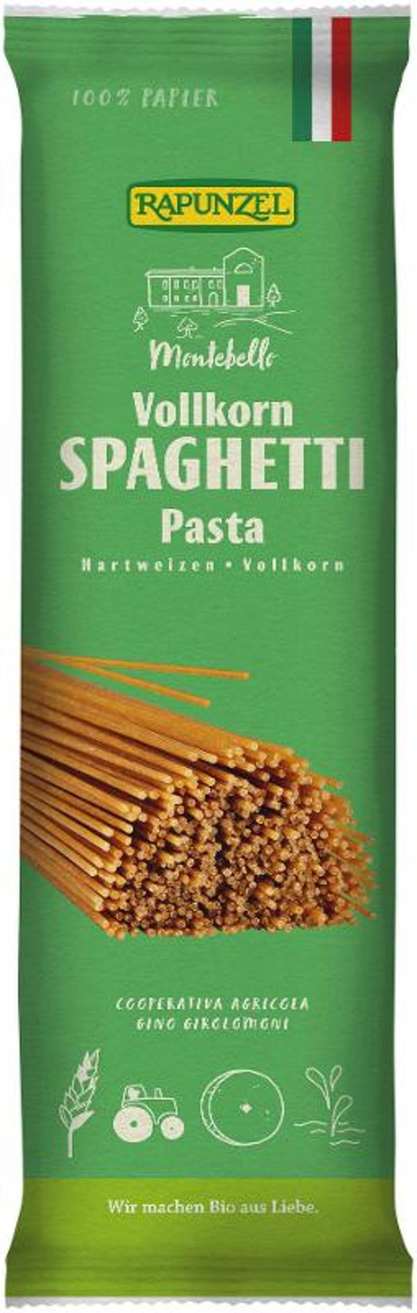 Produktfoto zu VPE 12x500g Vollkorn Spaghetti