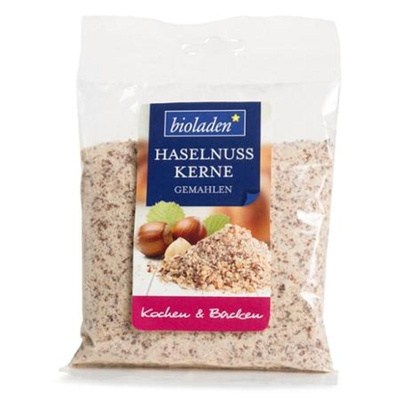 Produktfoto zu Haselnüsse fein gemahlen, 100g