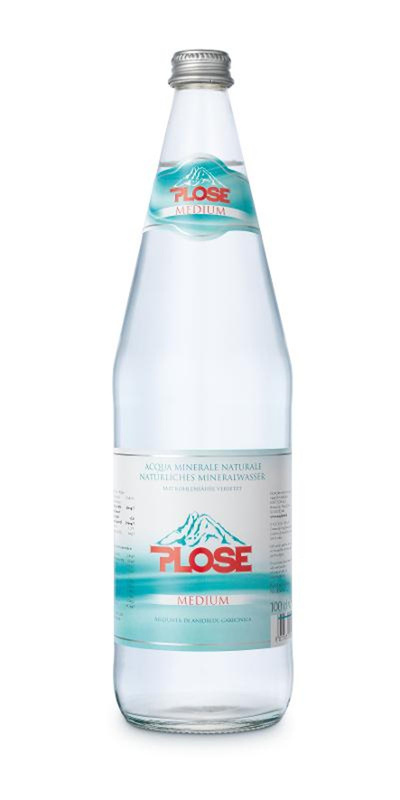 Produktfoto zu Plose Hochquellwasser medium 6x1l