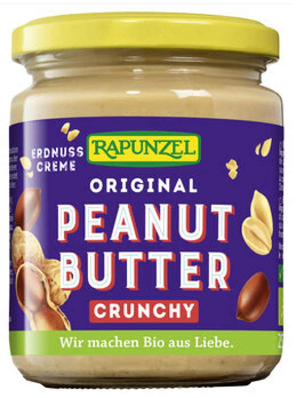 Produktfoto zu Peanutbutter Crunchy 250 g