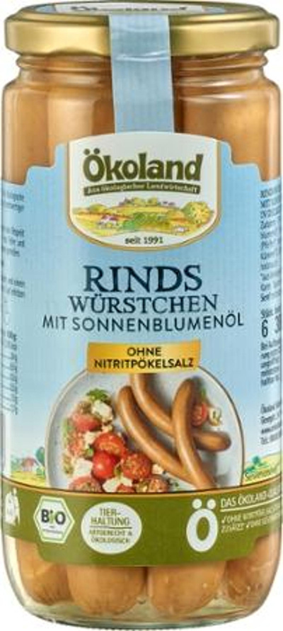 Produktfoto zu Rindswiener im Glas