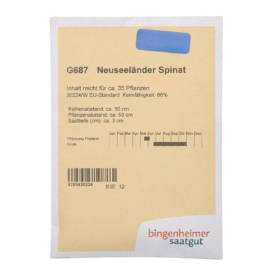 Produktfoto zu Saatgut Neuseeländisch. Spinat