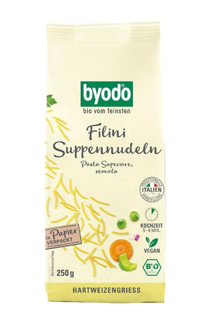 Produktfoto zu Filini Suppennudeln, hell 250g