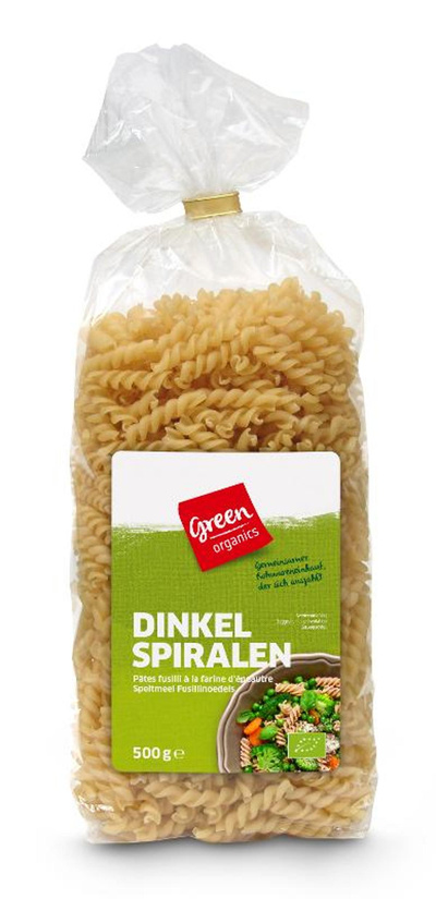 Produktfoto zu Spiralen Dinkel hell 500g