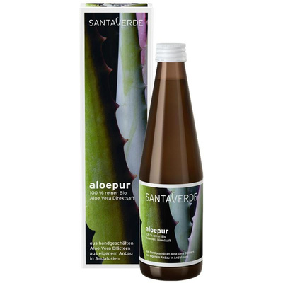 Produktfoto zu aloepur Reiner Aloe Vera Saft 330ml