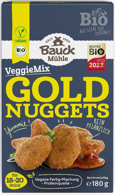 Produktfoto zu VeggieMix Goldnuggets 180g