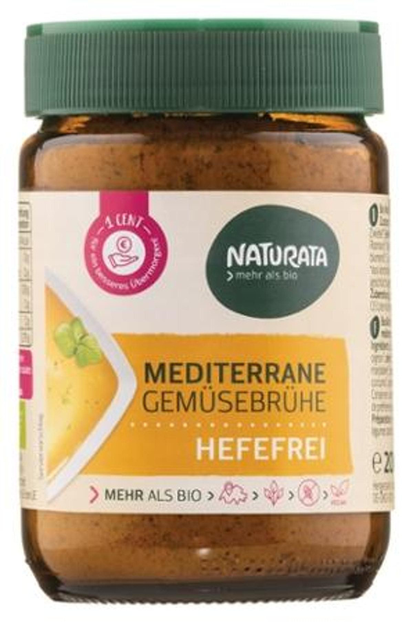 Produktfoto zu Gemüsebrühe mediterran hf