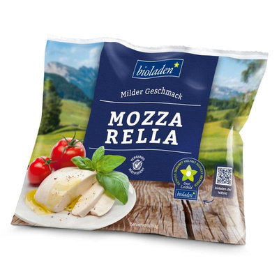 Produktfoto zu Mozzarella, bioladen 100g
