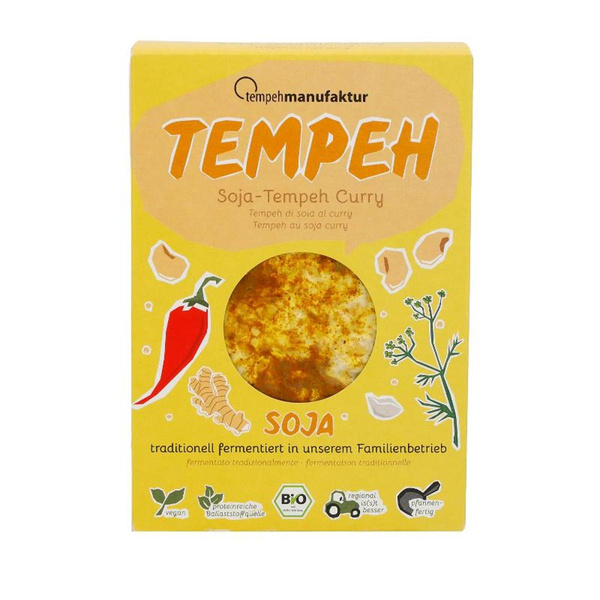 Produktfoto zu Tempeh Soja Curry 200g