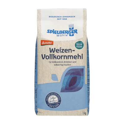 Produktfoto zu Weizenmehl, Vollkorn 1kg