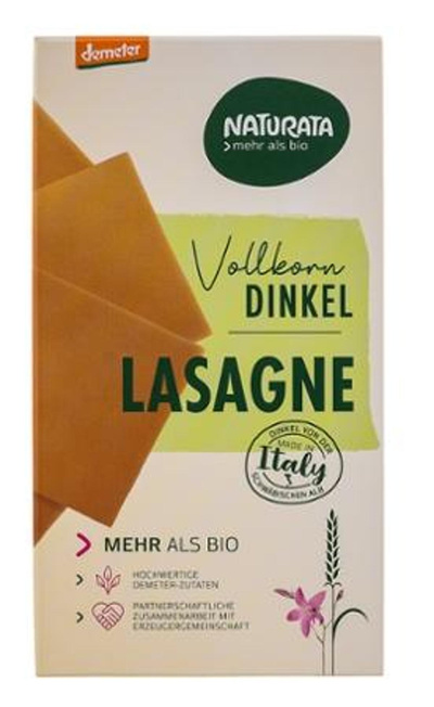 Produktfoto zu Lasagne Dinkelvollkorn