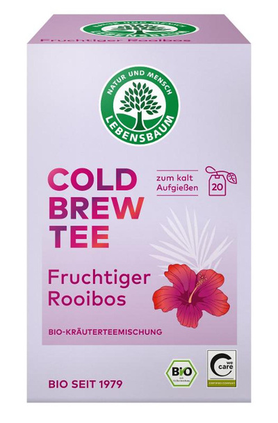 Produktfoto zu Cold Brew Tee Fruchtiger Rooibos