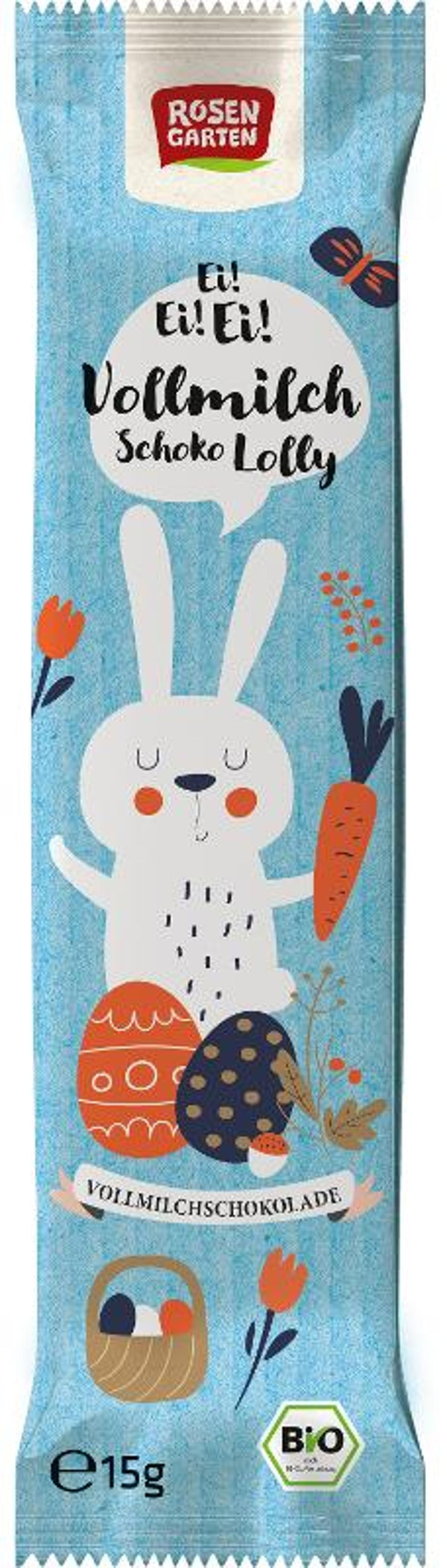 Produktfoto zu Schoko Lolly Hase Vollmilch 15g