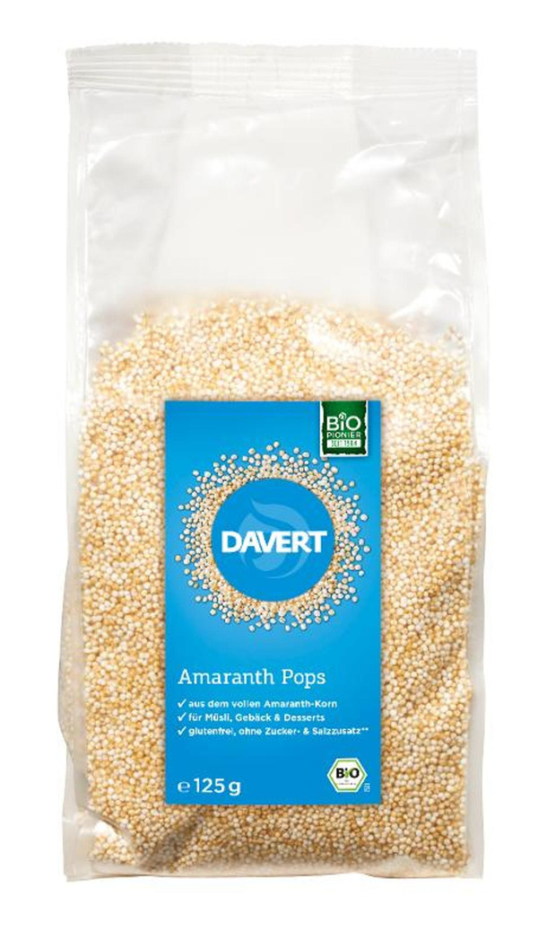 Produktfoto zu Amaranth gepoppt 125g