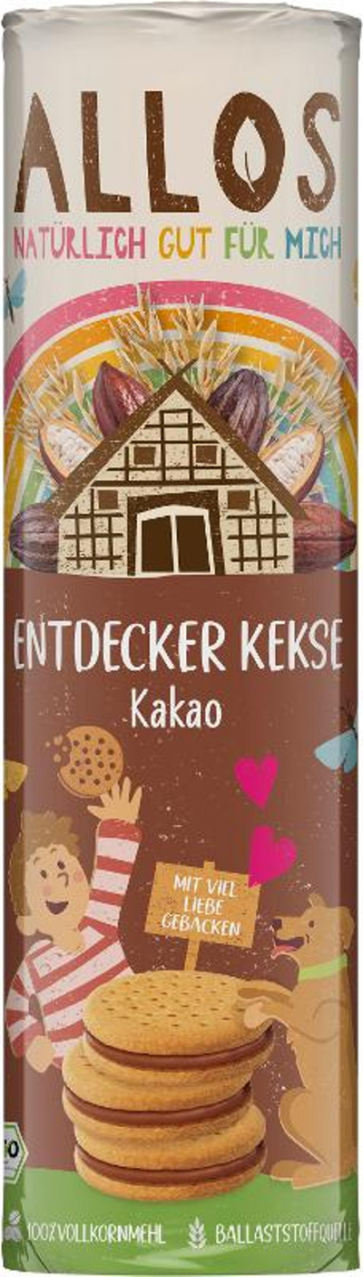 Produktfoto zu Entdecker Kekse Kakao 300g