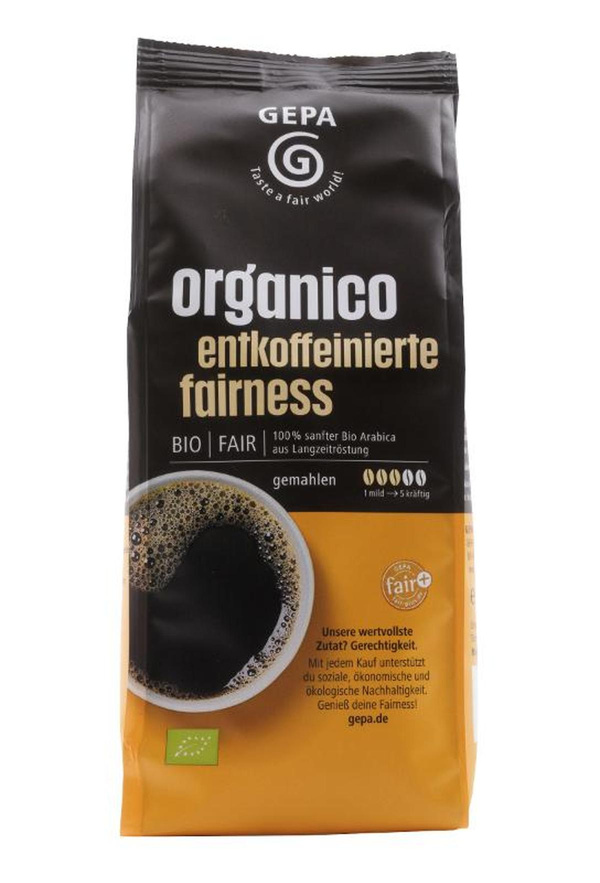 Produktfoto zu Kaffee Organico entkoffeiniert 250g
