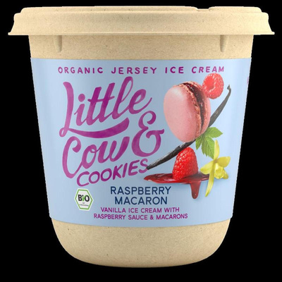 Produktfoto zu Himbeere Macaron Eis 435ml