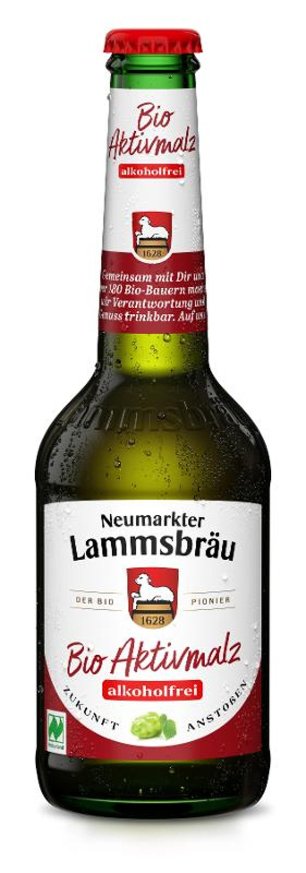 Produktfoto zu Lammsbräu Aktivmalz alkoholfrei 10x0,33l