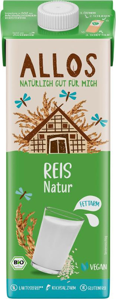 Produktfoto zu Reis Drink Naturell 1l
