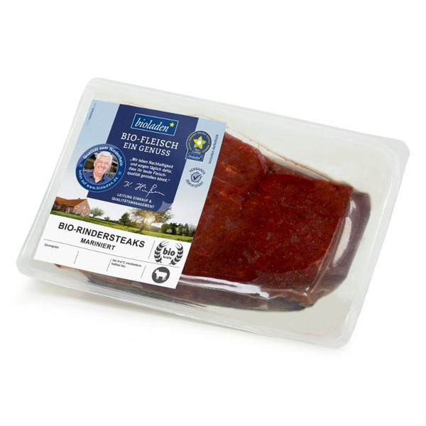 Produktfoto zu Steak vom Rind, mariniert 2 St FRISCH